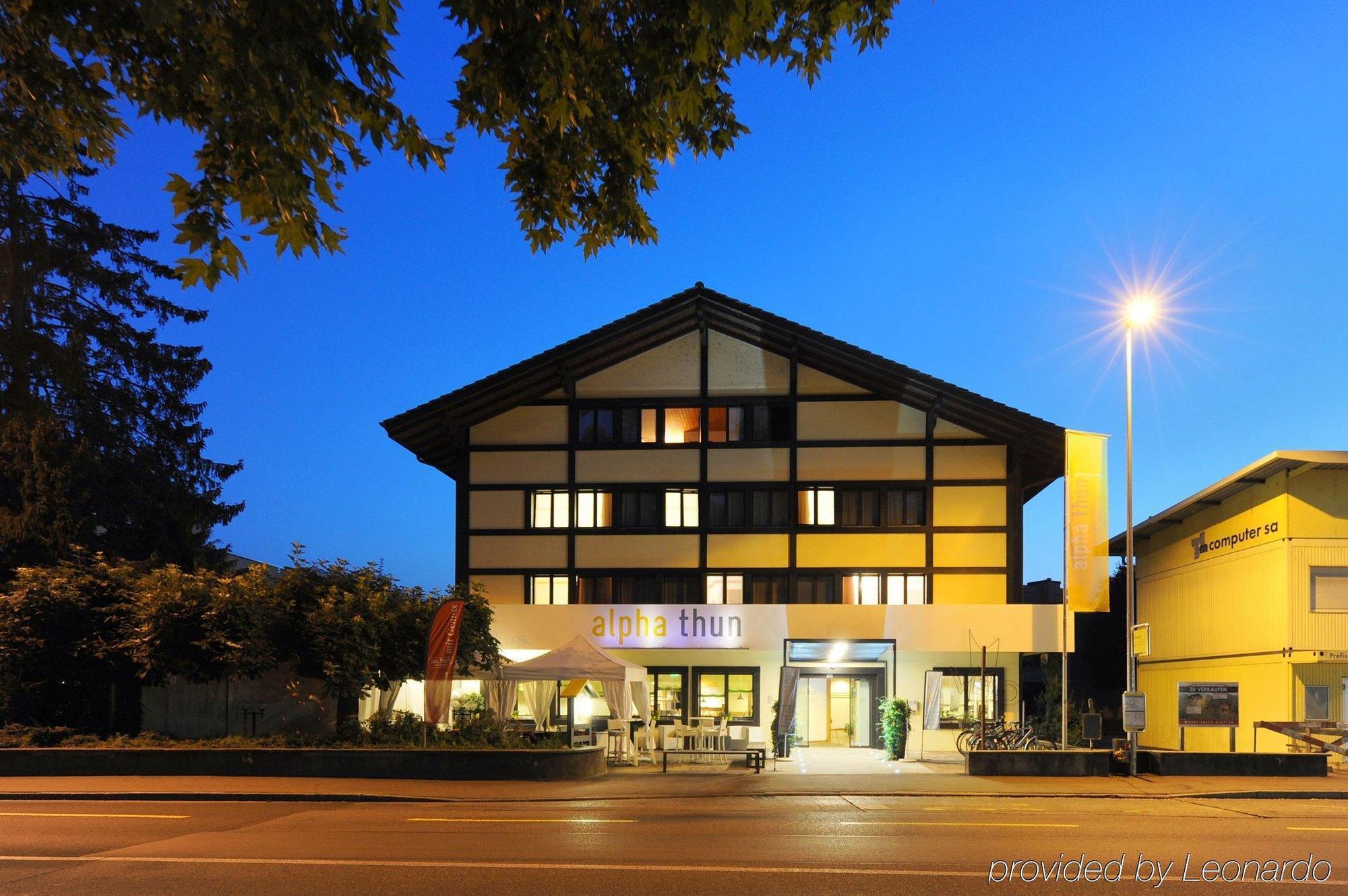 Hotel Alpha Thun Buitenkant foto