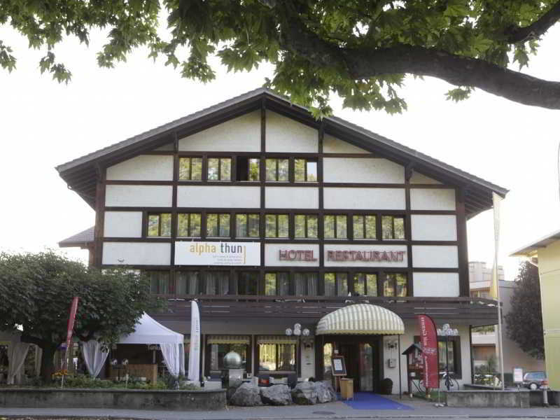 Hotel Alpha Thun Buitenkant foto