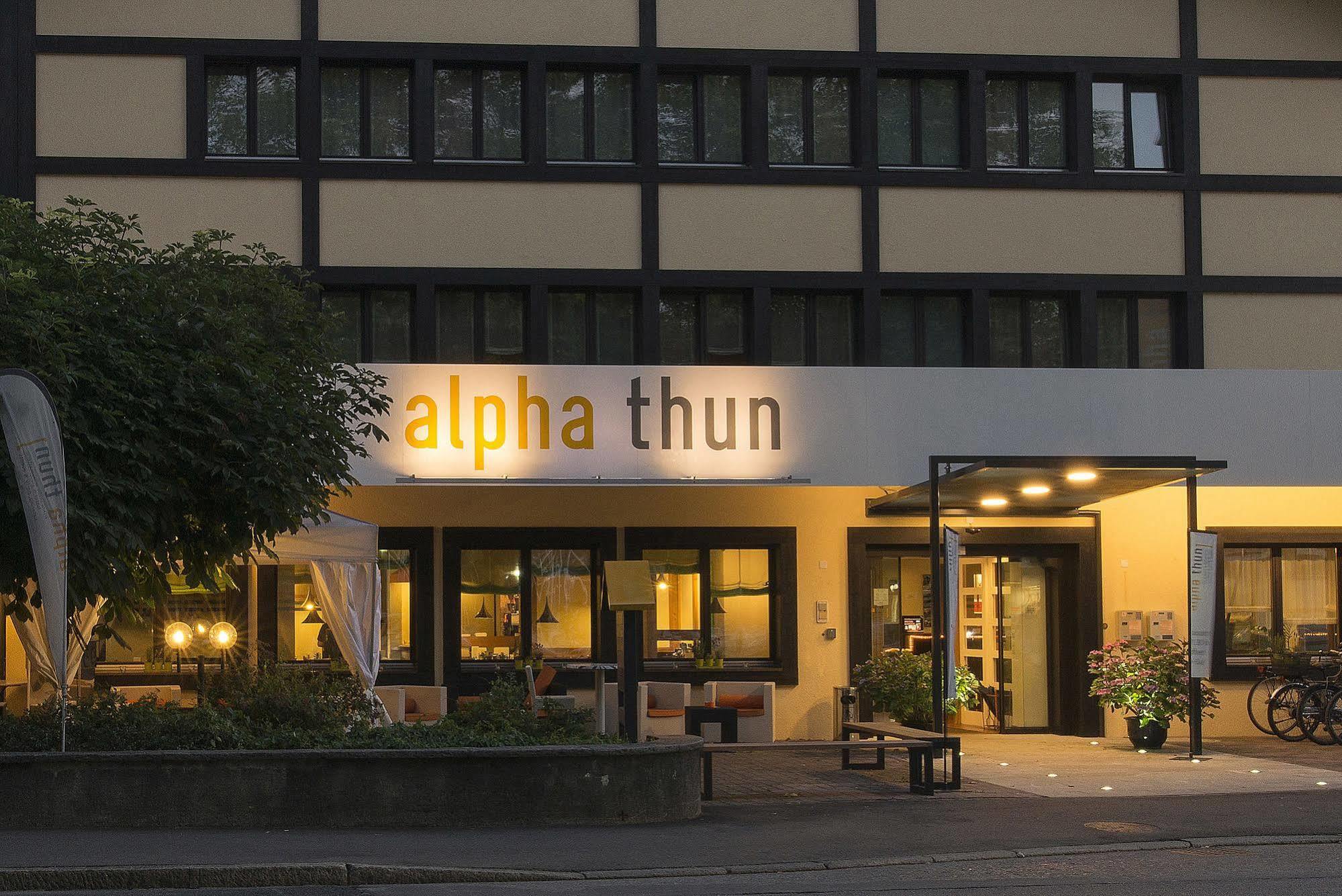 Hotel Alpha Thun Buitenkant foto