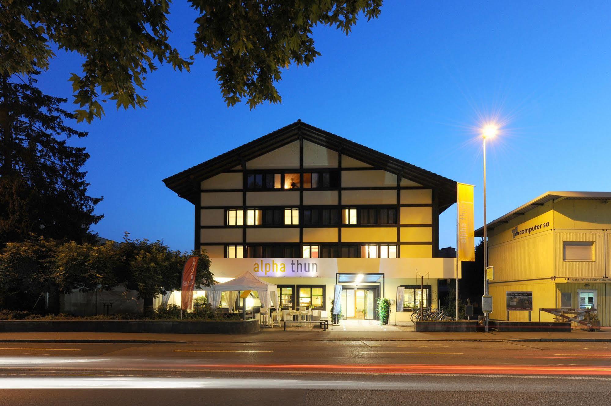 Hotel Alpha Thun Buitenkant foto